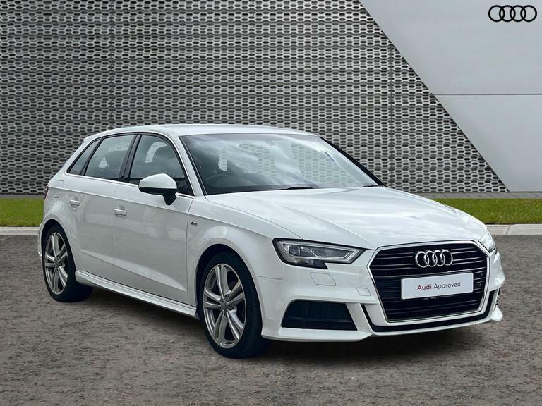 Audi A3 S Line 35 Tfsi 150 Ps 6-Speed White #1