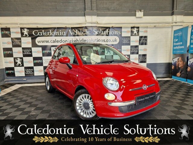 Compare Fiat 500 0.9 Lounge 85 Bhp SY62OEG Red