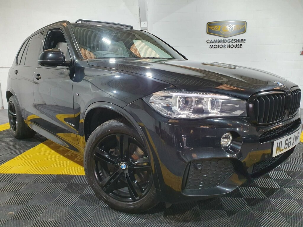 Compare BMW X5 3.0 30D M Sport Xdrive Euro 6 Ss ML66AWP Black