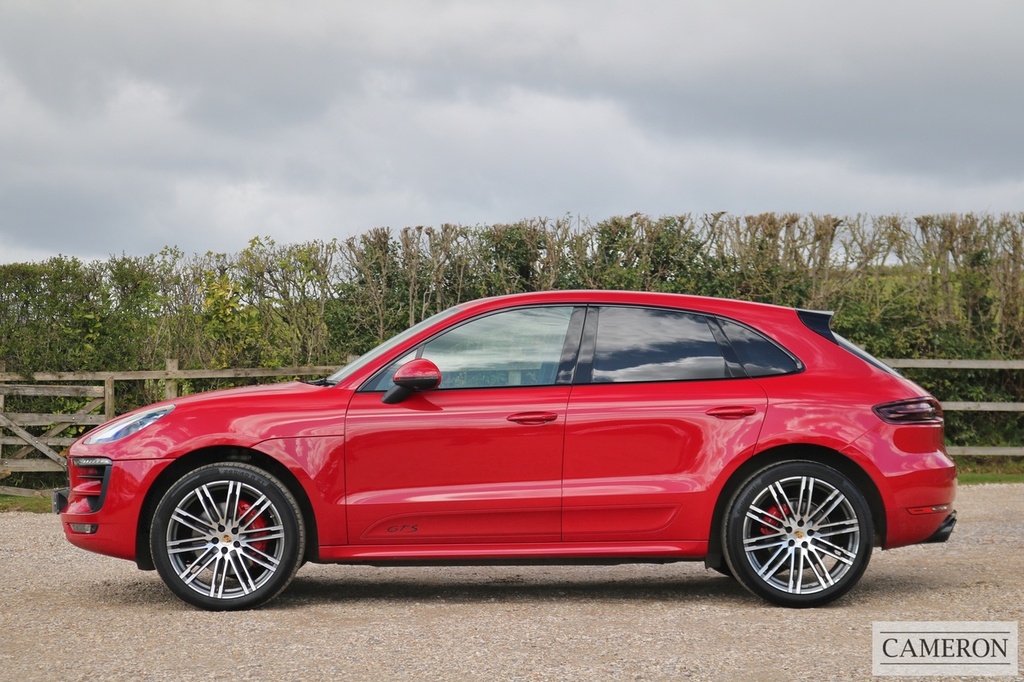 Compare Porsche Macan 3.0T V6 Gts WP17YCR Red