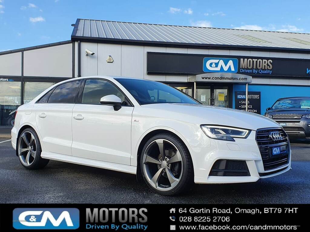 Compare Audi A3 2.0 Tdi S Line YP67UJY White