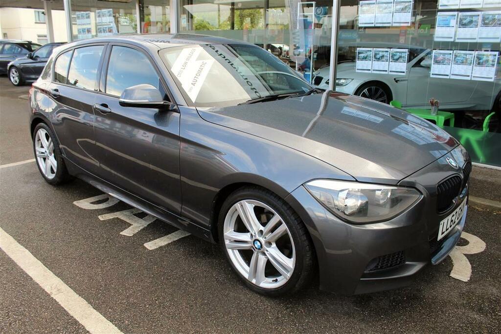 Compare BMW 1 Series 118D M Sport Sat Navleather LL62GHY Grey