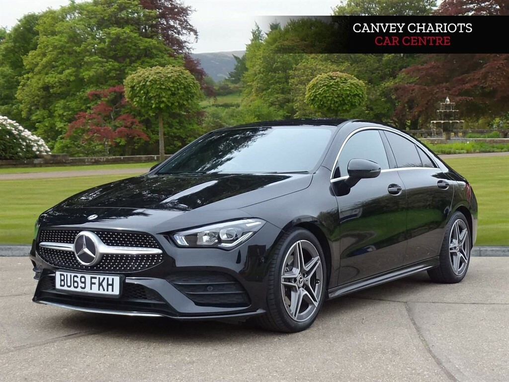 Compare Mercedes-Benz CLA Class 1.3 Amg Line Coupe 7G-dct Euro 6 Ss BU69FKH Black