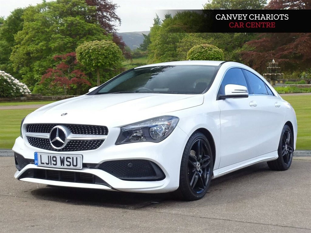 Mercedes-Benz CLA Class 1.6 Amg Line Edition Coupe Euro 6 Ss White #1