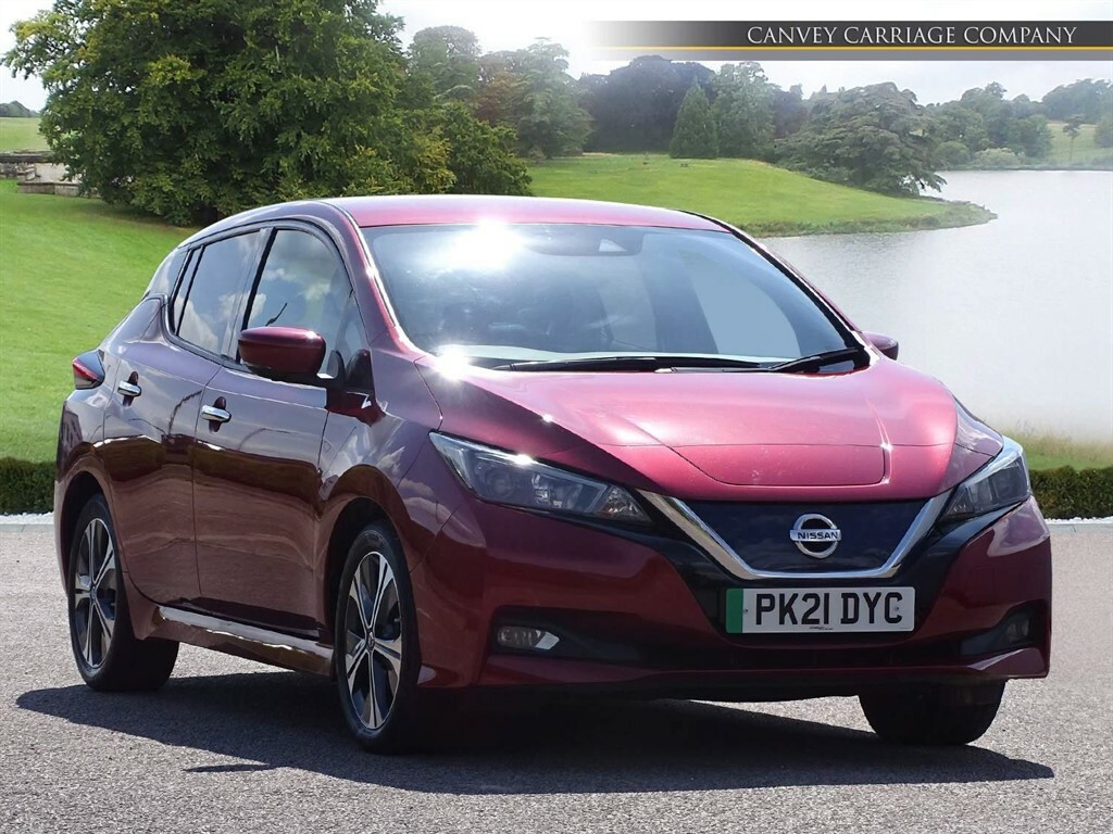 Compare Nissan Leaf 40Kwh N-connecta PK21DYC Red
