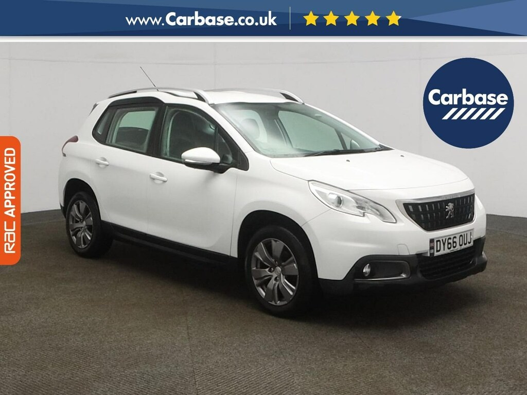 Compare Peugeot 2008 2008 Active Blue Hdi DY66OUJ White