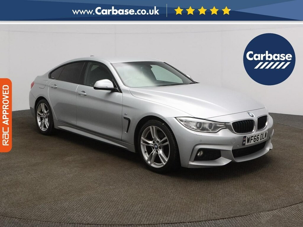 Compare BMW 4 Series 420D Gran Coupe M Sport WF66OLW Silver