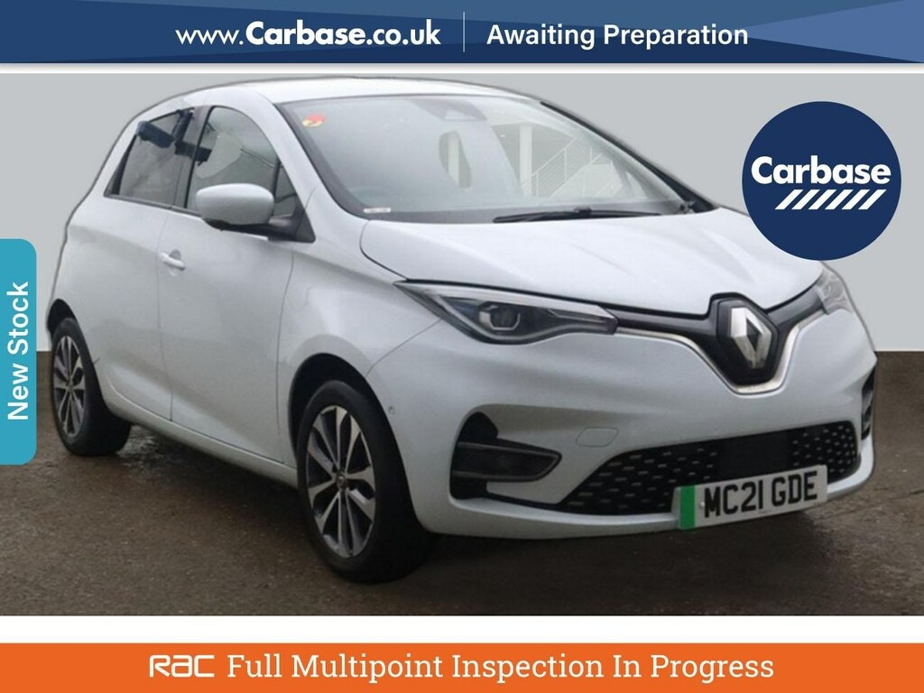 Compare Renault Zoe 100Kw Gt Line R135 50Kwh Rapid Charge MC21GDE White