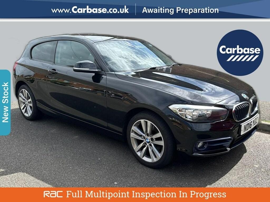 Compare BMW 1 Series 116D Sport ND16YDO Black
