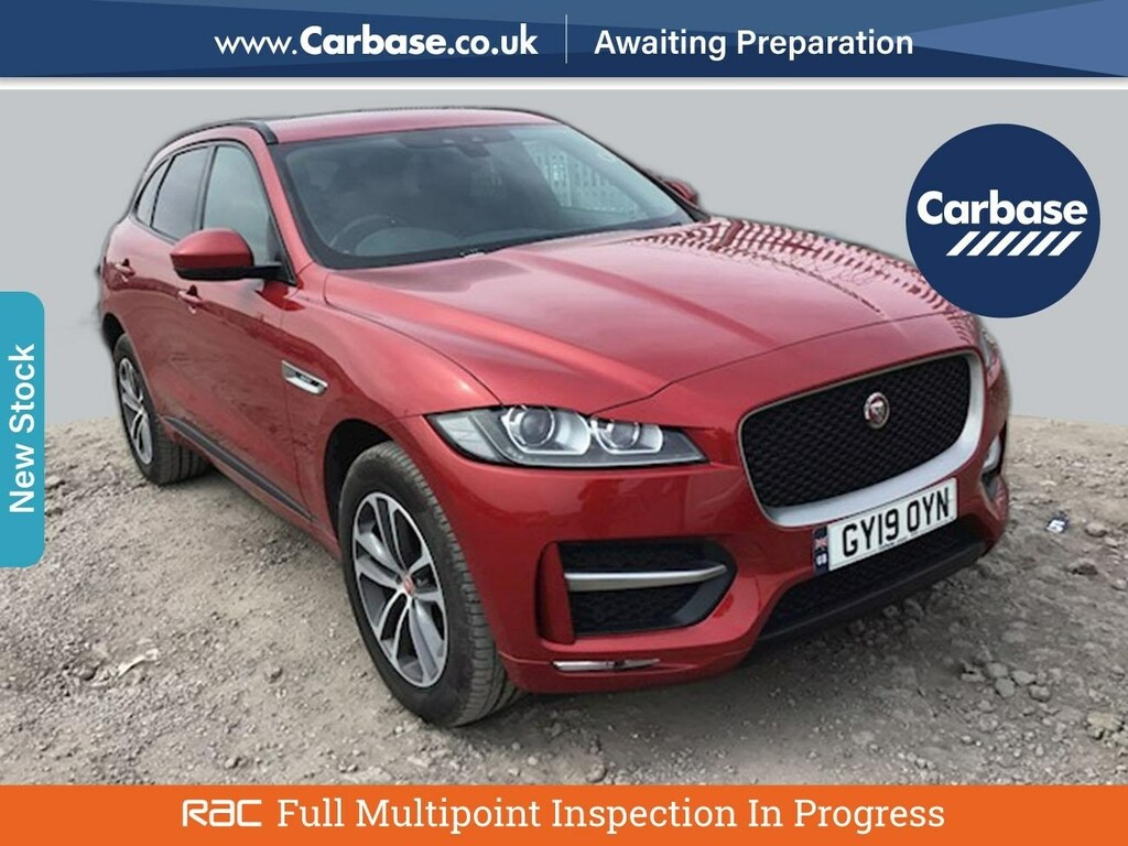 Compare Jaguar F-Pace F-pace R-sport Awd D GY19OYN Red