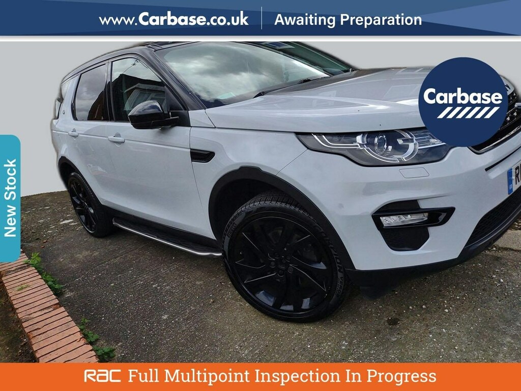 Compare Land Rover Discovery Sport 2.0 Td4 180 Hse Black - Suv 7 Seats RE16JKK White