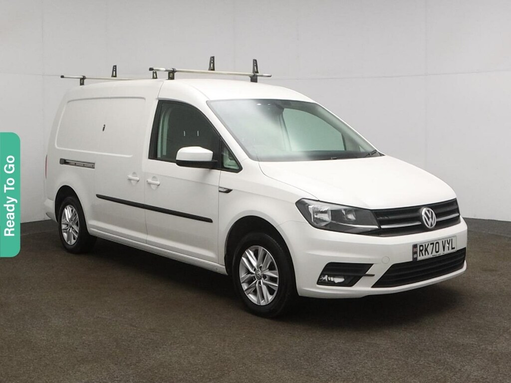 Compare Volkswagen Caddy Maxi 2.0 Tdi Bluemotion Tech 102Ps Highline Nav Long Wh RK70VYL White
