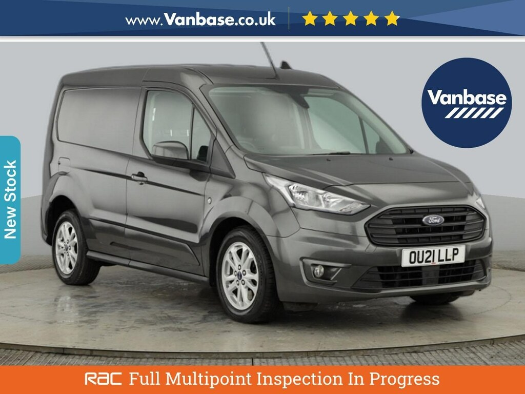 Compare Ford Transit Connect 1.5 Ecoblue 120Ps Limited Powershift Short Wheelba OU21LLP Grey