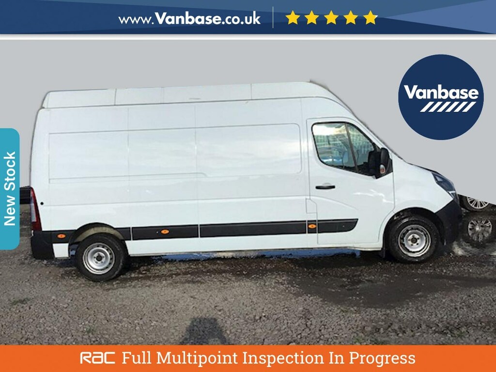 Compare Vauxhall Movano 2.3 Turbo D 135Ps Long Wheelbase L3h3 High Roof Va DN70HHD White