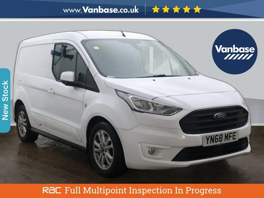 Compare Ford Transit Connect 1.5 Ecoblue 120Ps Limited Short Wheelbase L1h1 Low YN68MFE White