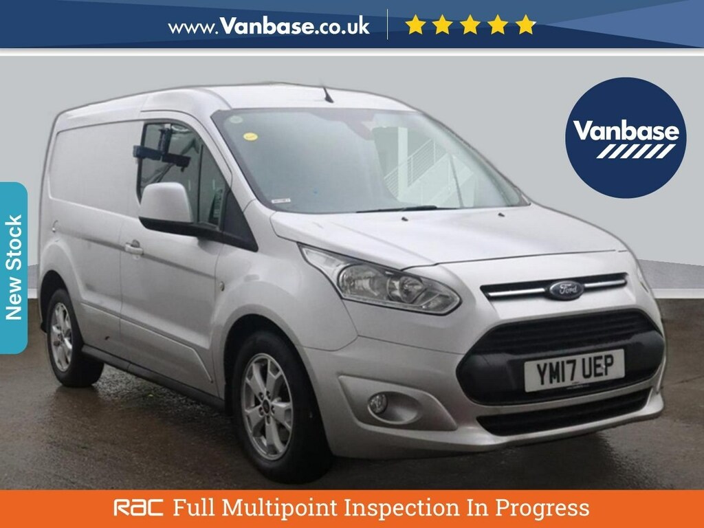 Compare Ford Transit Connect 1.5 Tdci 120Ps Limited Short Wheelbase L1h1 Low Ro YM17UEP Silver