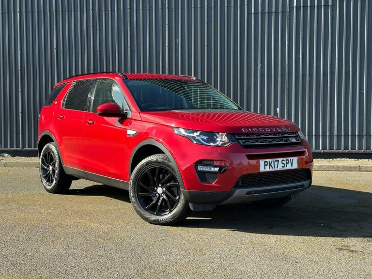 Compare Land Rover Discovery Sport 2.0 Td4 Se Tech 4Wd Euro 6 Ss PK17SPV Red