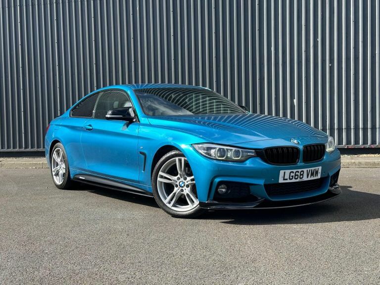 Compare BMW 4 Series 2.0 420I Gpf M Sport Euro 6 Ss LG68VMW Blue