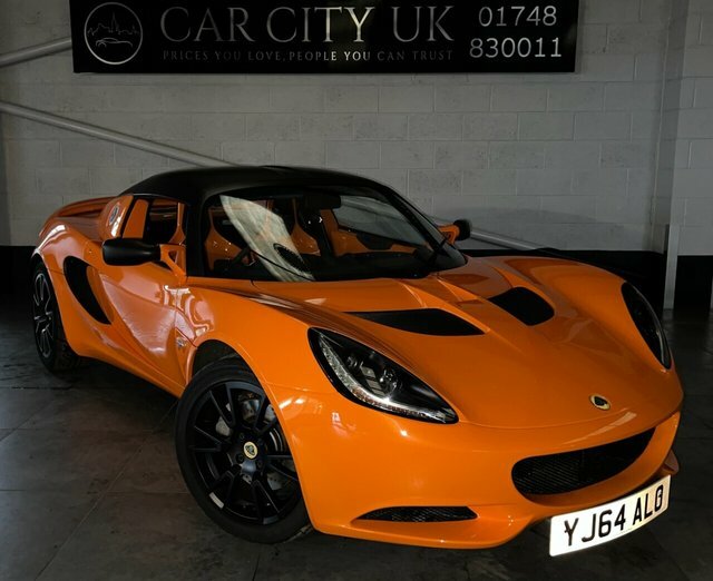Compare Lotus Elise 1.8 S Club Racer 217 Bhp YJ64ALO Orange