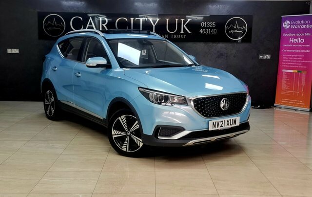 Compare MG ZS Zs Exclusive 141 Bhp NV21XUW Blue