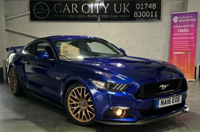 Compare Ford Mustang Mustang Gt NA16EOE Blue