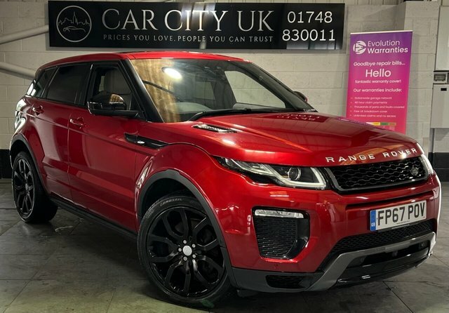Land Rover Range Rover Evoque Sd4 Hse Dynamic Lux Red #1
