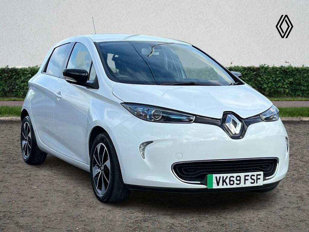 Compare Renault Zoe 80Kw Dynamique Nav R110 40Kwh VK69FSF White