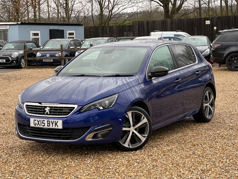 Compare Peugeot 308 Hdi Ss Gt Line GX15BYK Blue