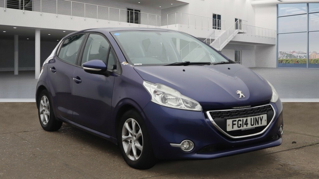 Compare Peugeot 208 Hdi Active FG14UNY Blue