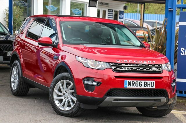 Compare Land Rover Discovery Sport Sport 2.0 Td4 Se Tech 180 Bhp - Pan Roof - 7 Se WR66BHU Red