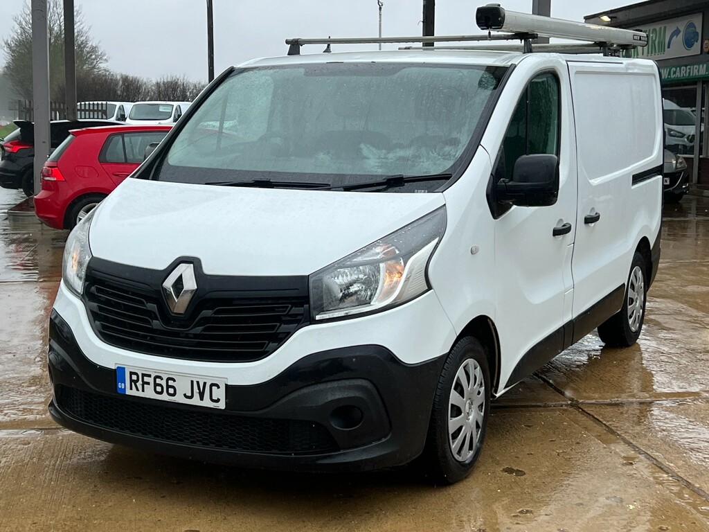 Compare Renault Trafic 1.6 Dci Energy 27 Business Panel Van Ma RF66JVC White