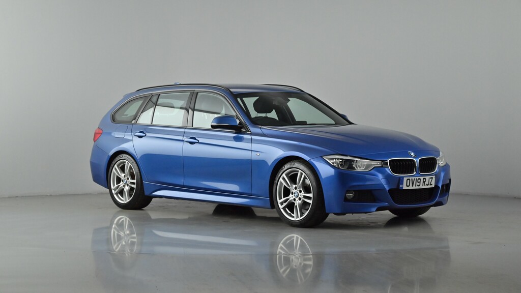Compare BMW 3 Series 2.0 M Sport Touring OV19RJZ Blue