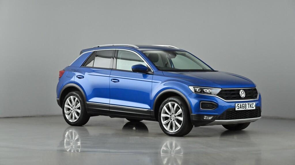 Compare Volkswagen T-Roc 2.0 Tsi Sel 4Motion Dsg SA68TKC Blue