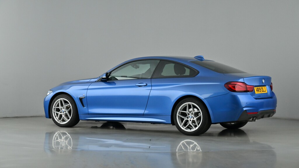 Compare BMW 4 Series 420I M Sport HR19OLJ Blue