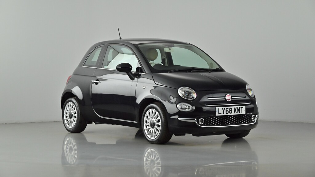 Compare Fiat 500 1.2 Lounge LY68KWT Black