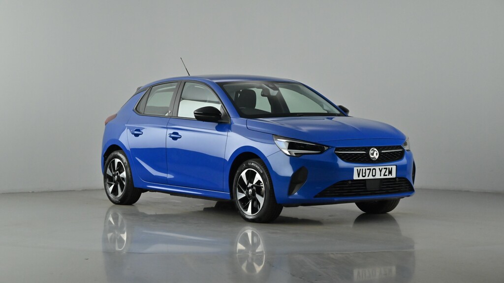 Compare Vauxhall Corsa-e 50Kwh Se Nav VU70YZM Blue