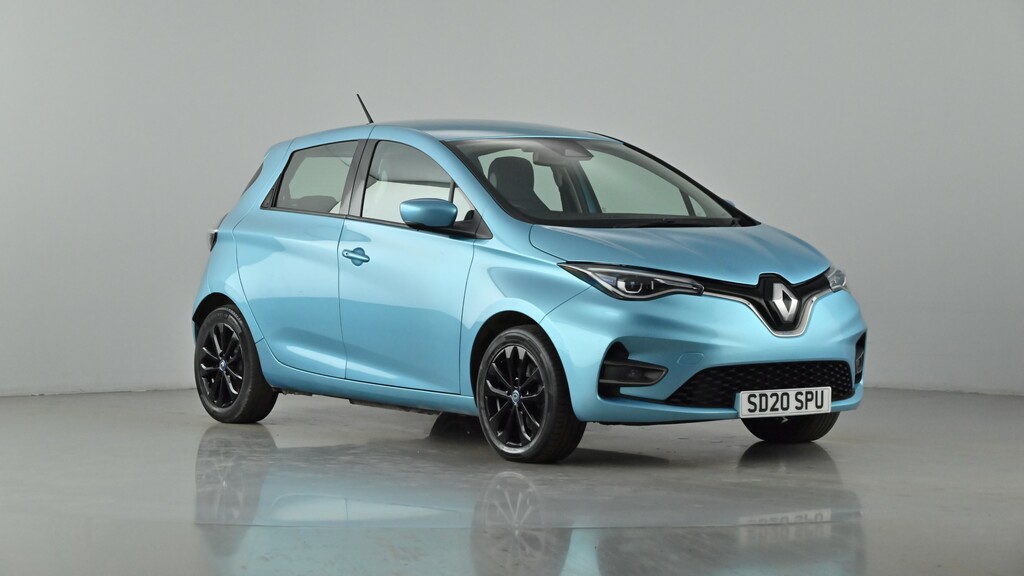Compare Renault Zoe 52Kwh I Iconic R110 SD20SPU Blue