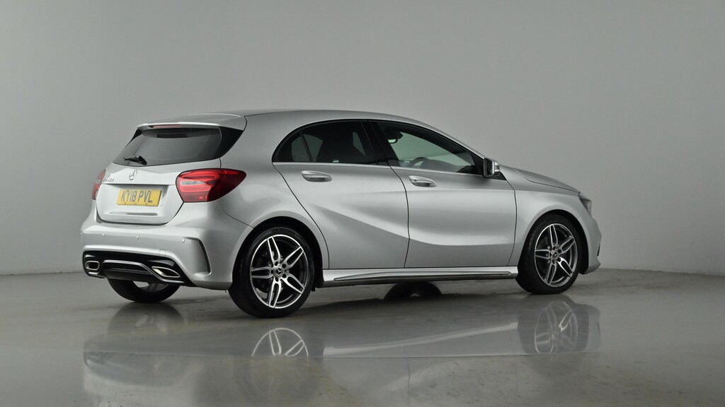 Compare Mercedes-Benz A Class 2.1 D Amg Line Dct KY18PVL Silver