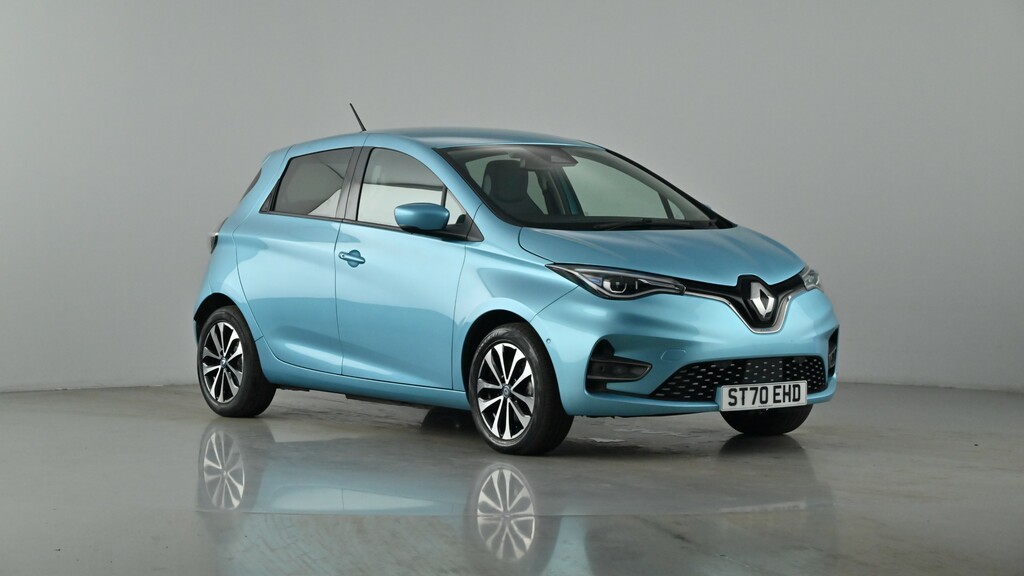 Compare Renault Zoe 52Kwh R135 I Gt Line ST70EHD Blue