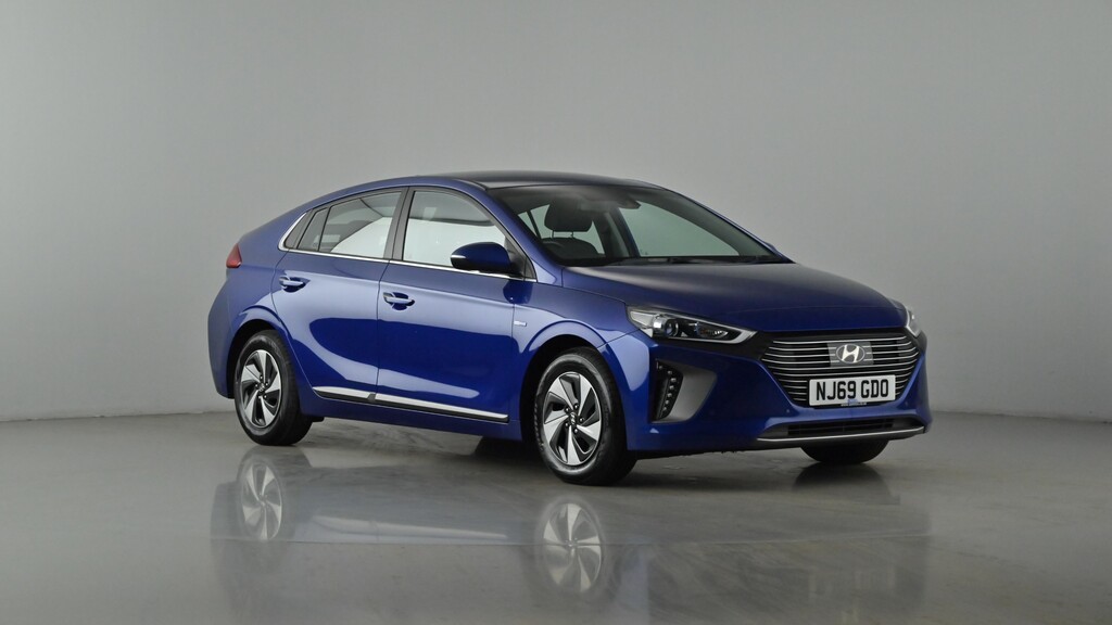 Compare Hyundai Ioniq 1.6 Gdi Premium Se Hybrid Dct NJ69GDO Blue