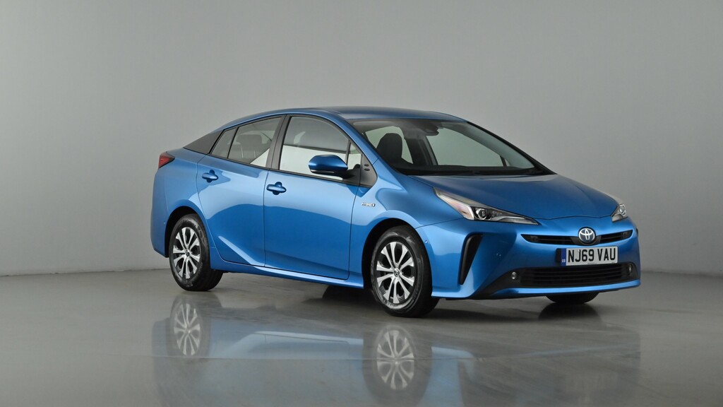 Compare Toyota Prius 1.8 Excel Hybrid NJ69VAU Blue