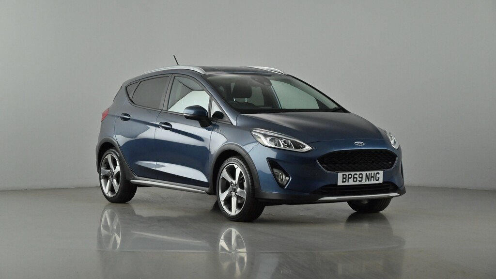 Compare Ford Fiesta 1.0 Ecoboost Active 1 BP69NHG Blue