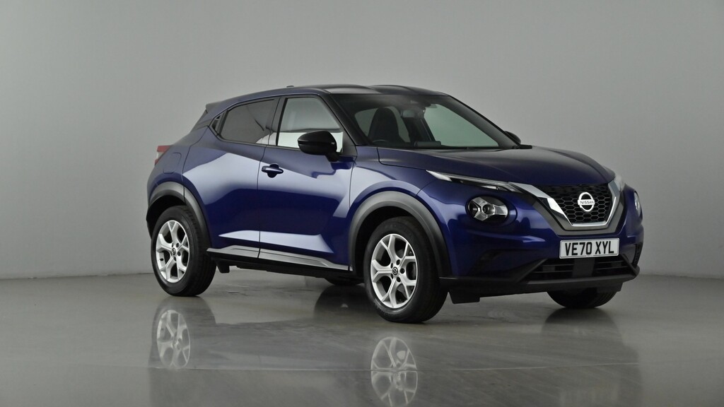 Compare Nissan Juke 1.0 Dig-t N-connecta Xtronic VE70XYL Blue