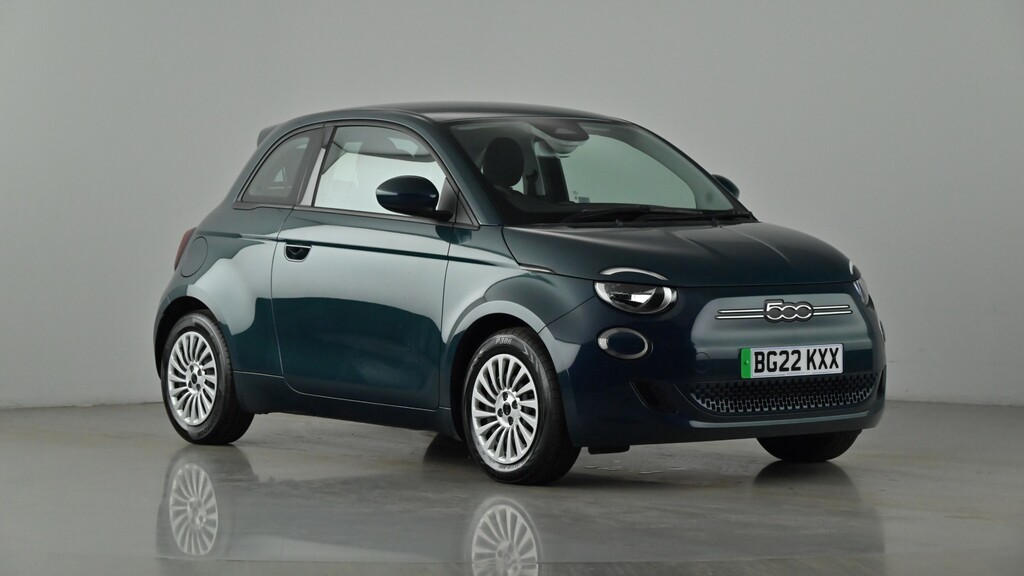 Compare Fiat 500E 24Kwh Action BG22KXX Green