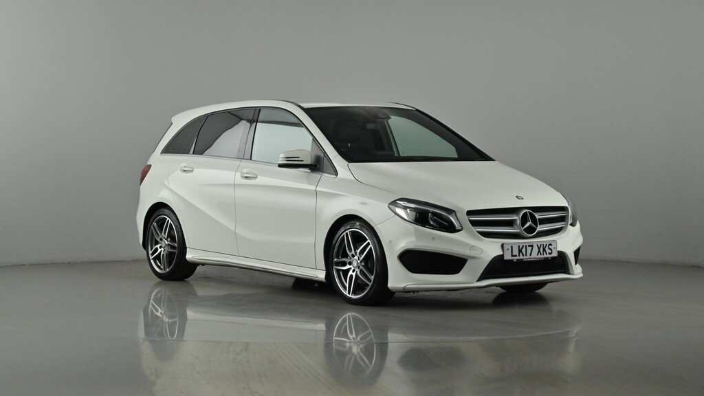 Compare Mercedes-Benz B Class B 200 Amg Line Premium D LK17XKS White