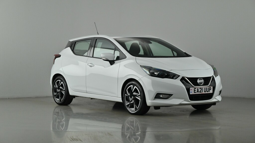 Compare Nissan Micra 1.0 Ig-t Acenta Xtronic EA21UUP White