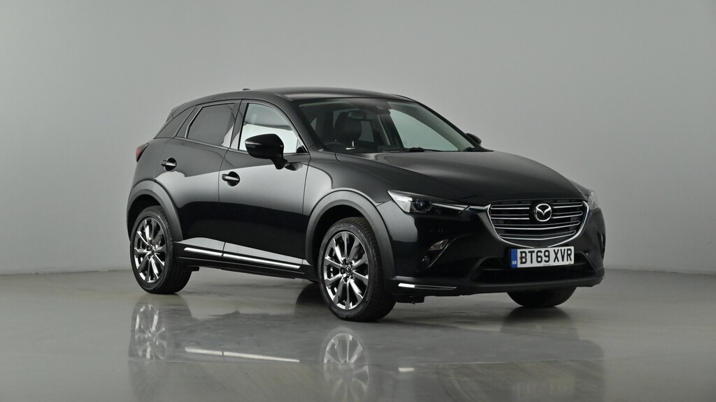 Compare Mazda CX-3 1.8 Skyactiv-d Sport Nav BT69XVR Black