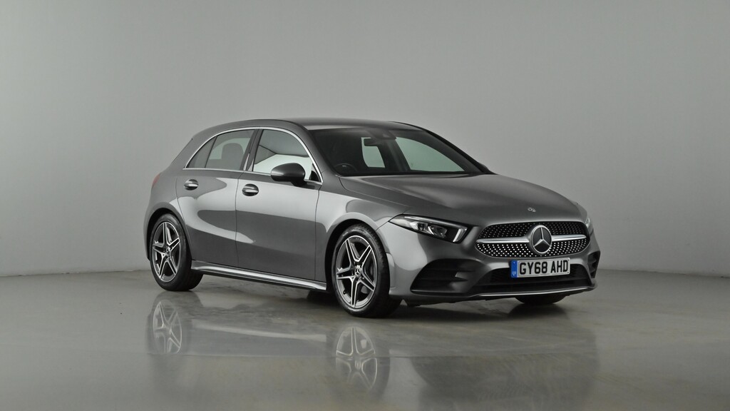 Compare Mercedes-Benz A Class 1.3 Amg Line Dct GY68AHD Grey