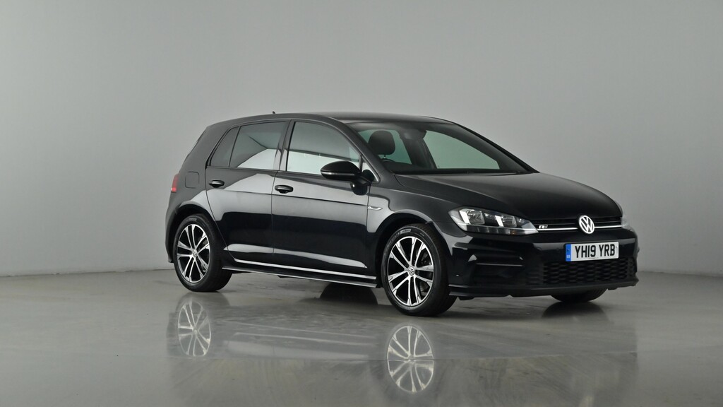 Compare Volkswagen Golf 1.5 Tsi Evo R-line Dsg YH19YRB Black