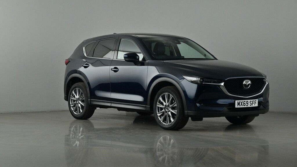 Compare Mazda CX-5 2.2 Skyactiv-d Sport Nav MX69SFF Blue